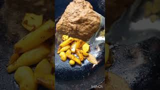 odia recipe 😋 👌 😍 Ou dillenia speciosaalusaru Besar 😋 👌 ♥️ youtube shorts mini vlog [upl. by Borgeson858]