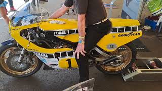 Beautiful YZR500 GP bike at FOS 2024 [upl. by Nnaeerb]