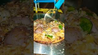 Instant pizza in air fryer 😋😋shots shortvideo youtubeshorts shortsfeed pizza airfryerrecipes [upl. by Ahsaet]