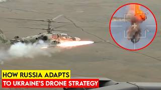 Russia’s Ka52 Helicopter Shot Down Ukraine’s UAV for the First Time [upl. by Pressman]