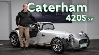 A Delightful Caterham 420S Finished in Platinum Silver  A Walk Around With Ollie [upl. by Tatiania]