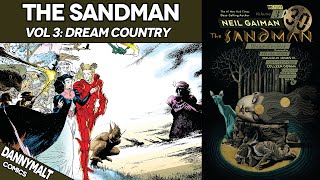 The Sandman Vol 3  Dream Country 1990  Comic Story Explained [upl. by Ximena]