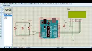 Inclinometro  Proteus  Arduino [upl. by Dniren]