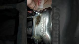 Carb flange bolt hole repair part 3 [upl. by Ruenhcs]