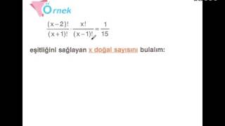 faktöriyel konu anlatımı video 9 sınıf matematik [upl. by Mariandi77]