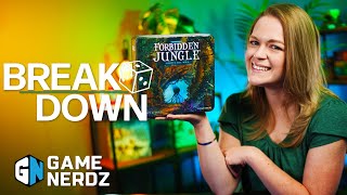 Forbidden Jungle Board Game Breakdown [upl. by Mihcaoj]