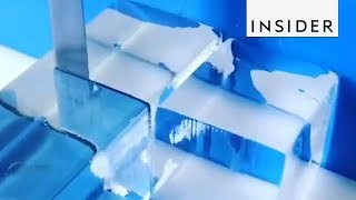 How Ice Cubes Are Cut [upl. by Farand]