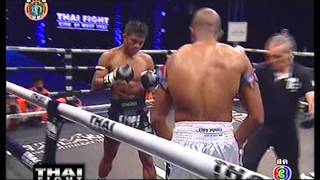 Buakaw Banchamek vs Abdoul Toure 17th August 2012 [upl. by Vasiliki]