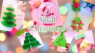 5 Minutes Viral Christmas Budget Friendly DIYs 2024  Christmas Decorations That Dont Look Cheap [upl. by Noryd]