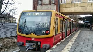 SBahn Berlin Ansage  Bauarbeiten Südkreuz  Hermannstraße [upl. by Babbie]