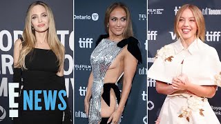 Jennifer Lopez Angelina Jolie amp MORE Stars at the Toronto International Film Festival  E News [upl. by Manheim]