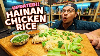 The Perfect Hainanese Chicken Rice [upl. by Hsepid]