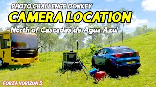 Forza Horizon 5 Photo Challenge DONKEY  CAMERA LOCATION at North of Cascadas de Agua Azul [upl. by Arbmik]