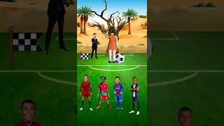 Mrbeast Squid Game Challenge 🤪🤣 Ronaldo Messi Ishowspeed Mbappe 🤯😱 [upl. by Gaither636]