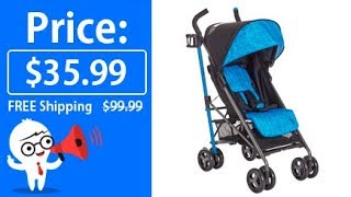 Zobo Bolt Lightweight Stroller  Azure [upl. by Eisoj838]