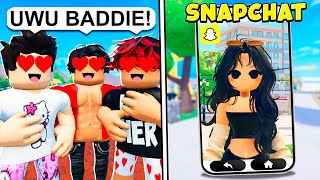 I CAUGHT ODERS As a THICC BADDIE On SNAPCHAT Brookhaven RP🏡 [upl. by Ybur854]