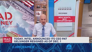 When the Mag 7 lags you have to buy because they always catch up says Jim Cramer [upl. by Reginnej]