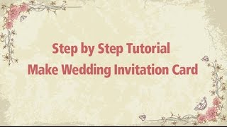 Tutorial on How to Make a Wedding Collage [upl. by Beore]