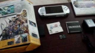 Unboxing Dissidia Final Fantasy Limited Edition PSP Bundle [upl. by Ahslek601]