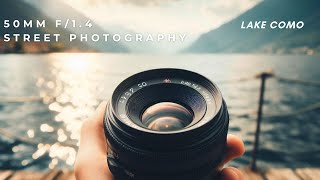 50mm f14 Street Photography at Lake Como  Capturing the beauty in every corner [upl. by Aelahs]