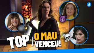 10 VILÕES QUE SE DERAM BEM NO FINAL DAS NOVELAS  TOP [upl. by Elyagiba]