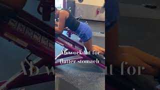 Ab workout for flatter stomach in my TampD Athletic Apparel workout athleticwear fitness [upl. by Nylcsoj]