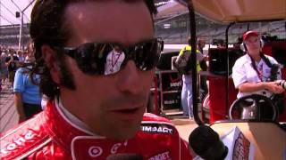 Dario Franchitti Fastest in the final 2010 Indy 500 practice [upl. by Lucilia98]