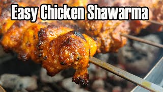 This is my easy chicken shawarma recipe you can make at home [upl. by Jacquelyn616]