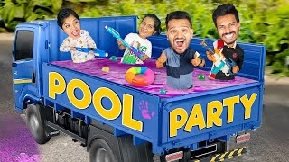 We Threw A Holi Party In A MOVING TRUCK [upl. by Ginzburg775]