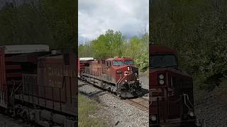 Canadian Pacific 132 Bedell Ont May 1224 [upl. by Silvers]