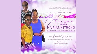 Thanksgiving Service for The Life of Aviana Armstrong II Saturday November 02 2024 [upl. by Scharf]