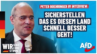 Interview Peter Boehringer zum 15 AfDBundesparteitag in Essen [upl. by Remmus]