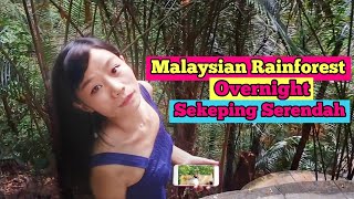 Overnight in Malaysia Rainforest Sekeping Serendah Retreat Glamping Small Girl Big World [upl. by Ayotnahs]