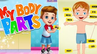 உடல் உறுப்புகள் VJUNIQUE  learn parts of the body tamil and english bodyparts mybodyparts [upl. by Intyrb]