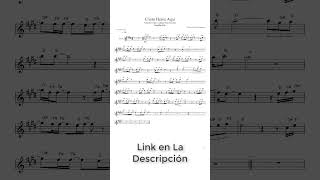 Cristo Heme Aquí Partitura Saxofón Alto Tenor Soprano Trompeta Flauta y Violín [upl. by Kauffmann]