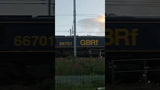 66701 passes through Flitwick from Toton North Yard to Silkstream junction 7624 [upl. by Yhtommit]