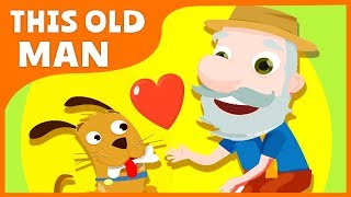 THIS OLD MAN Nursery Rhymes and Kids Songs TwinkleLittleSongs [upl. by Aznofla]