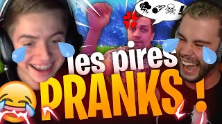 LES PIRES PRANKS DE LEBOUSEUH THEKAIRI78 ET MICHOU  sur Fortnite Battle Royale [upl. by Neelyad]