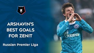 Andrey Arshavins best goals for Zenit [upl. by Ellehcyar]