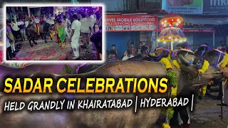 Sadar Celebrations Held Grandly In Khairatabad  Hyderabad  KKvlogs [upl. by Augy964]