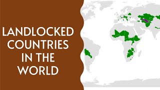 Landlocked Countries In The World [upl. by Osbert]