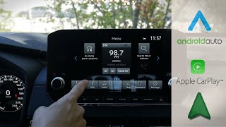 Mitsubishi Outlander Media Screen  Android Auto Apple CarPlay Navigation and more [upl. by Ednarb]