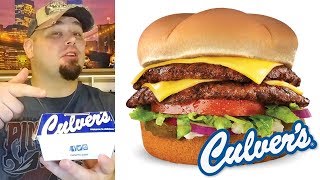 Culvers Deluxe ButterBurger Review [upl. by Lanni]