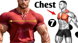 7 Best Chest Workout At Gym [upl. by Ranilopa]