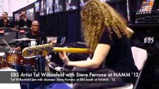 EBS  NAMM ´12 Tal Wilkenfeld and Steve Ferrone Jam prt 1 [upl. by Clover]