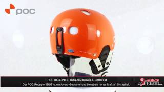 POC RECEPTOR BUG ADJUSTABLE SKIHELM [upl. by Arsi]