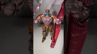 TransArt Dino Assassin TransMetal II Dinobot YouTube Short Beast Wars Transformers [upl. by Kcirdahc336]