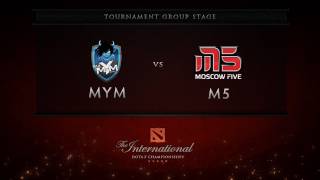 MYM vs M5  Chinese Commentary  Dota 2 International [upl. by Shurlocke]