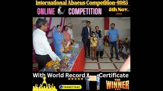 Abacus Competition 2023 [upl. by Bergess]