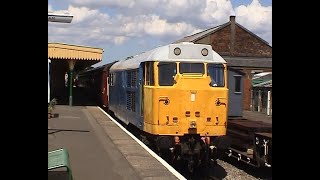 MidNorfolk Railway with Class 31 diesel locomotive No 31 235 in June 2004 [upl. by Drofla]